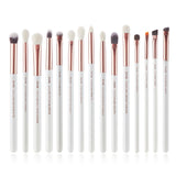 Pearl White/Rose Gold Makeup brushes set