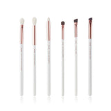 Pearl White/Rose Gold Makeup brushes set